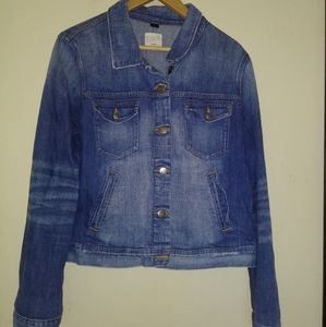 J. CREW Classic Denim Jean Jacket size XL